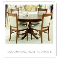 COS-CHARMING PEDESTAL DINING S